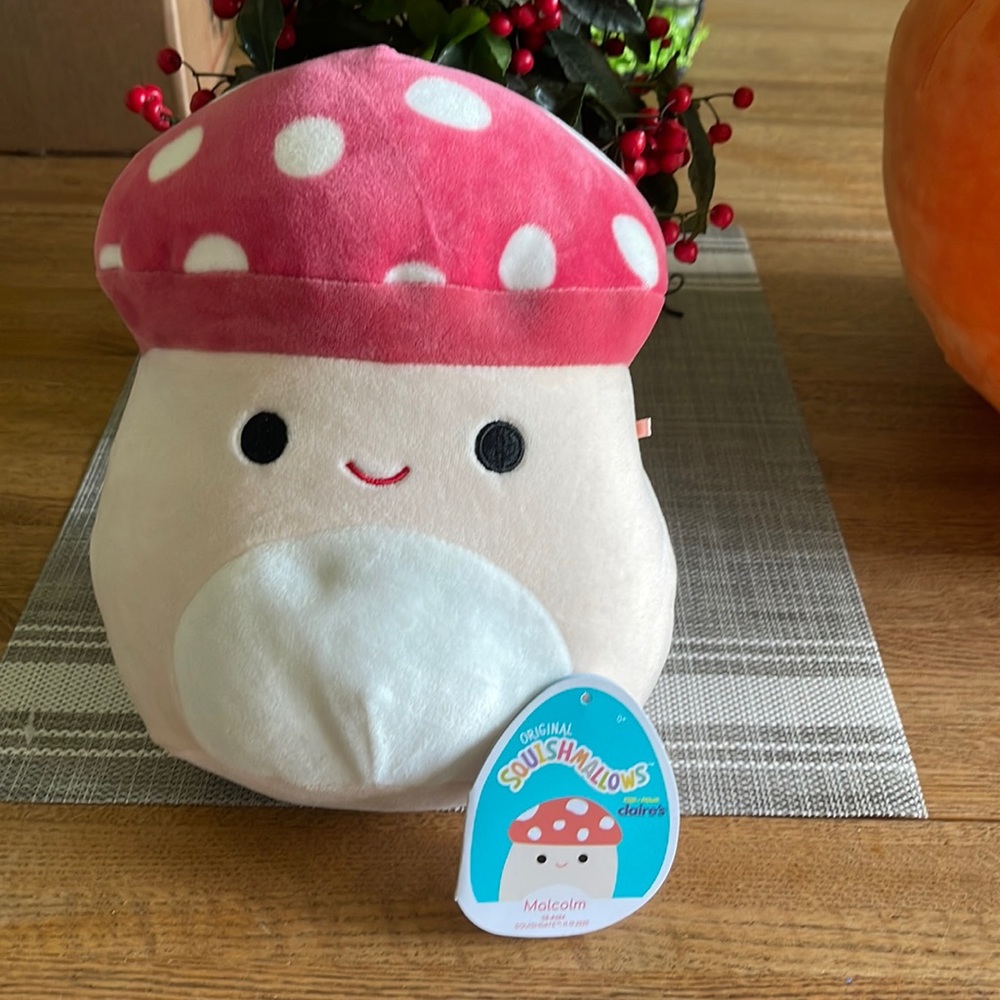 Malcom (mushroom) squishmallow